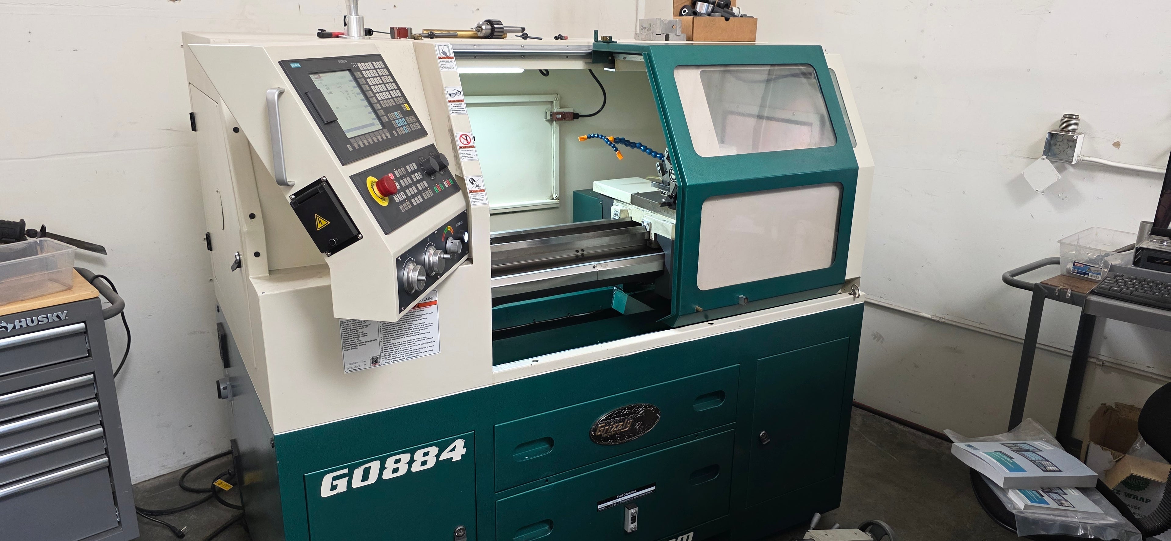 Grizzly G0884 13" CNC Lathe with Auto Tool Changer (used)