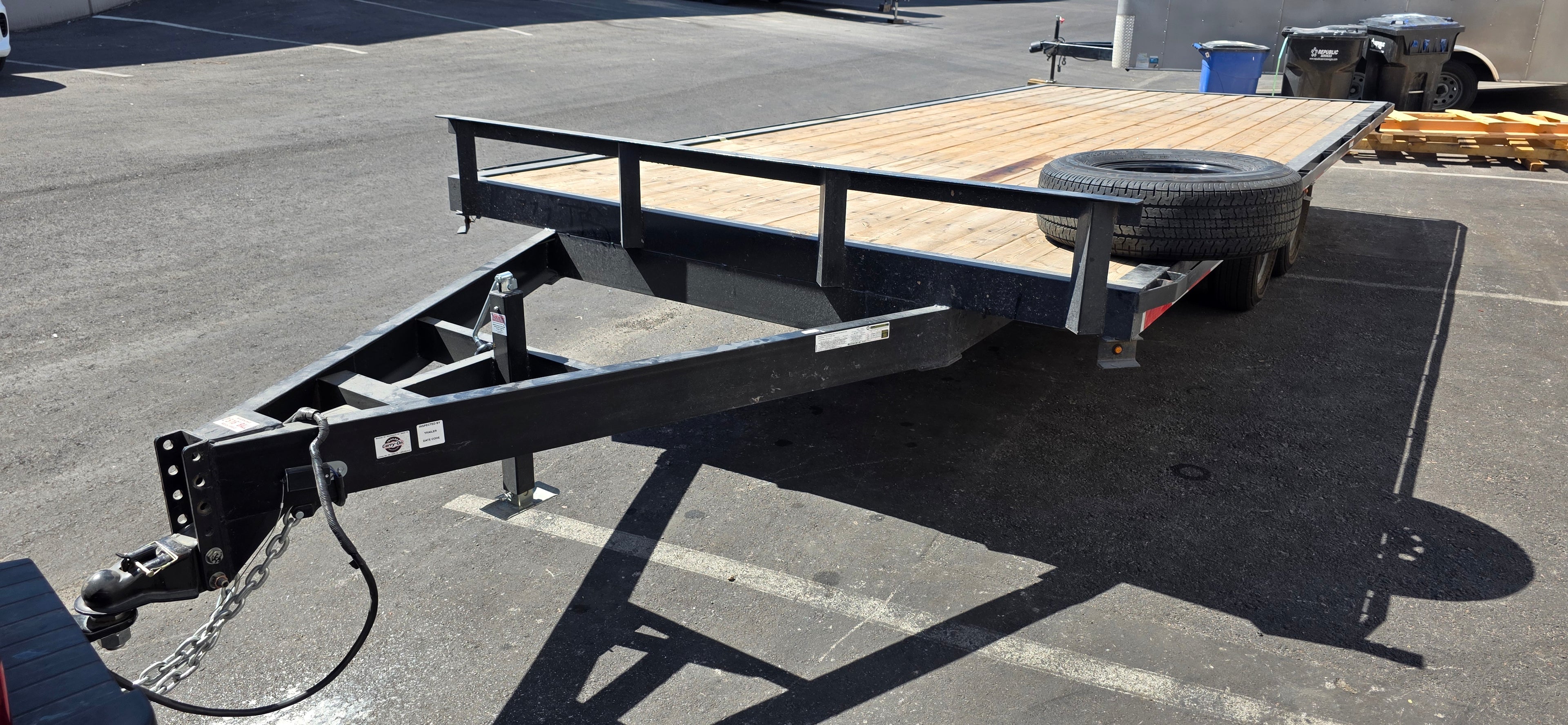 8.5 x 20 10K Deckover Trailer (used)