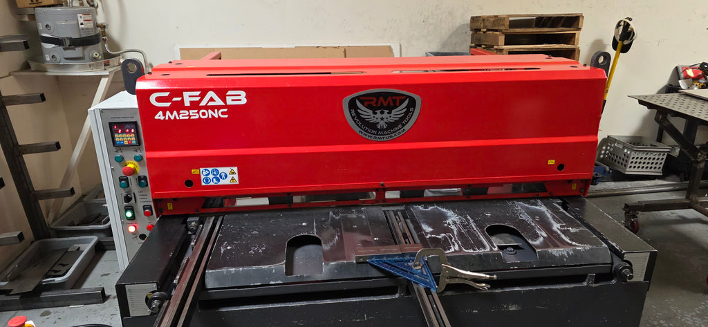 Revolution Machine Tools C-FAB 4M250NC Sheet Metal Shear (used)