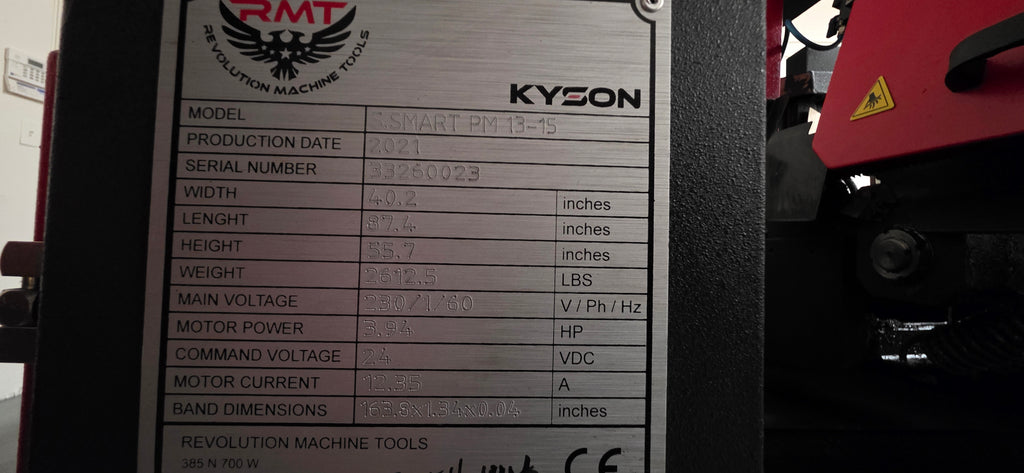 Revolution Machine Tools S-SMAR PM 13-15 (used)