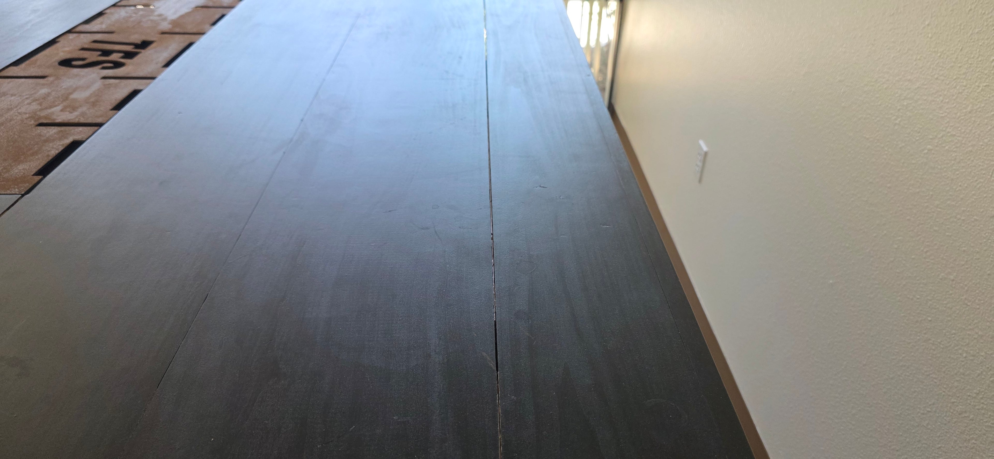 Custom Steampunk Gear Design Tall Conference Table (used)