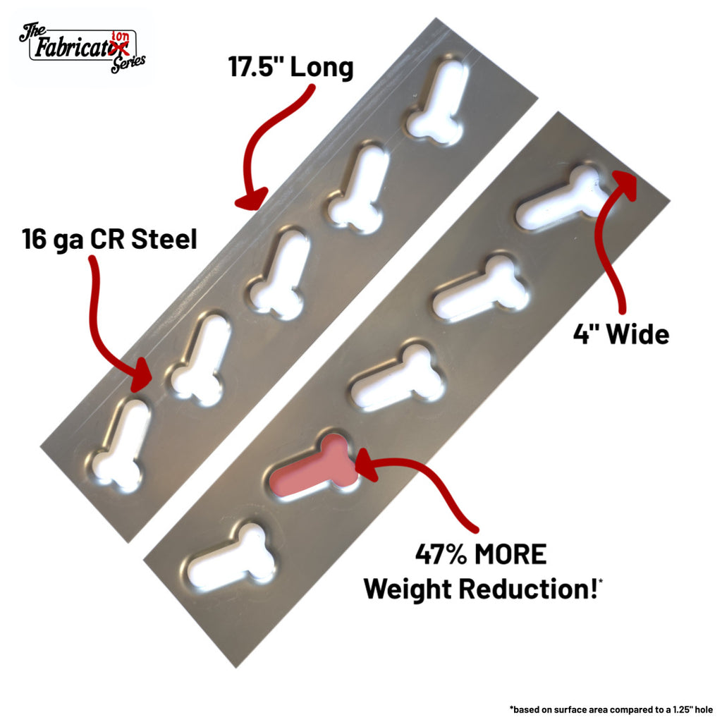 Wide Circle & Slot (dick) Roll Cage & Chassis Gusset
