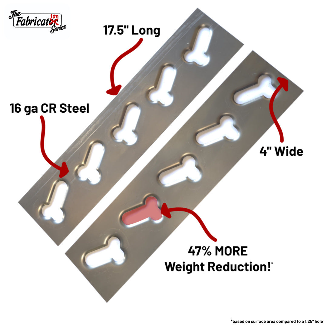 Wide Circle & Slot (dick) Roll Cage & Chassis Gusset