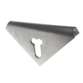 Circle & Slot (dick) Taco Gusset for 1-1/2" Tubes