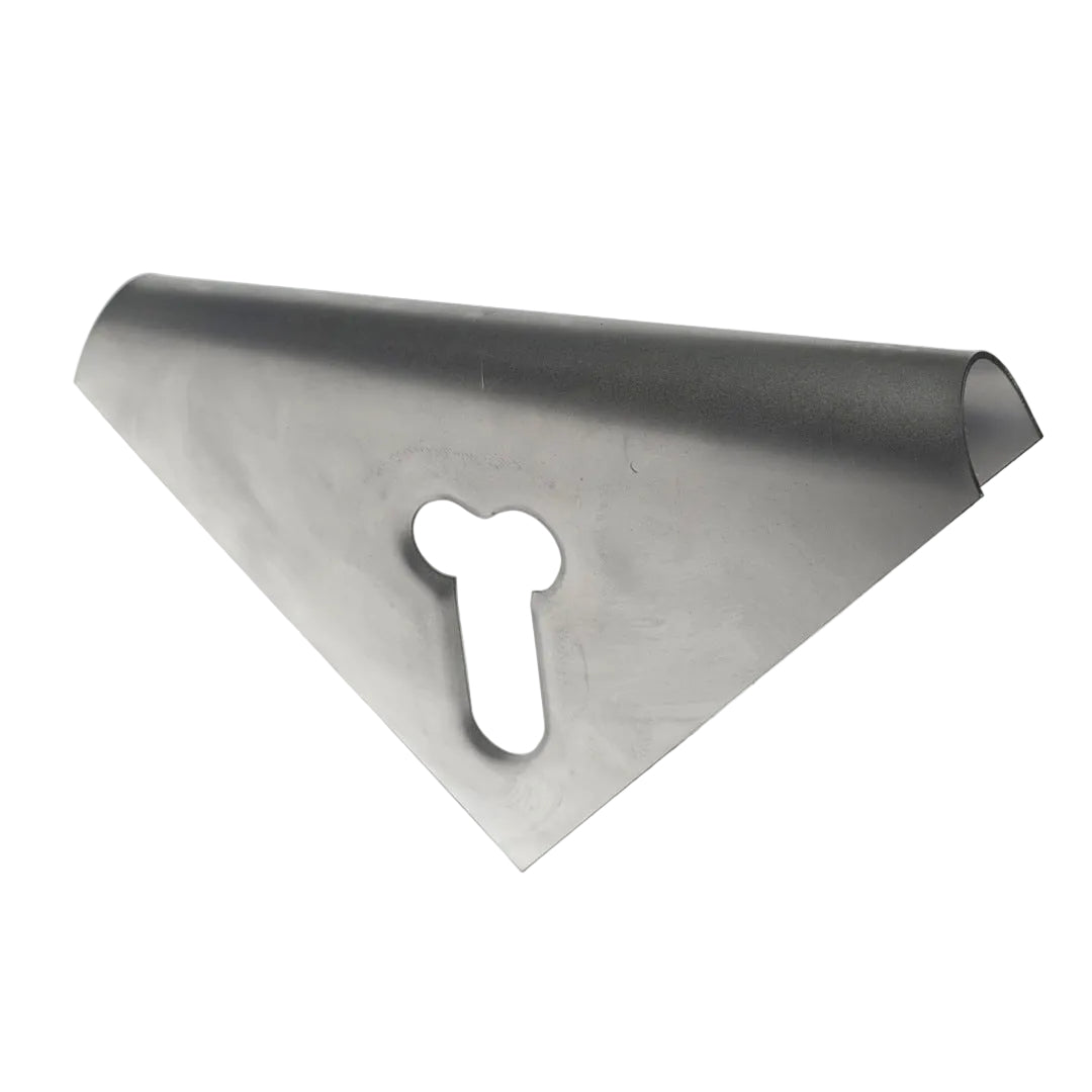 Circle & Slot (dick) Taco Gusset for 1-1/2" Tubes