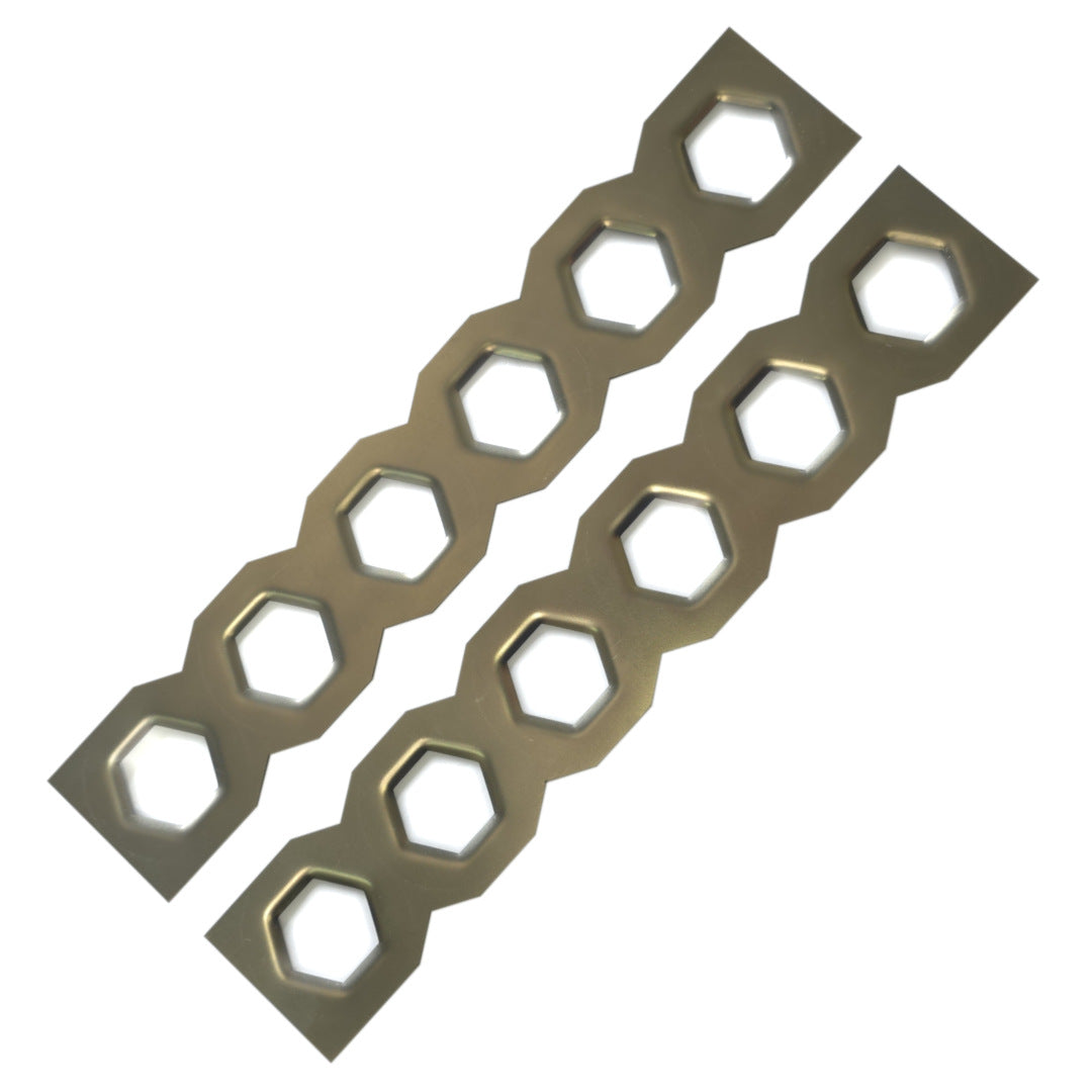 Hexagon Relief Cut Roll Cage & Chassis Gusset