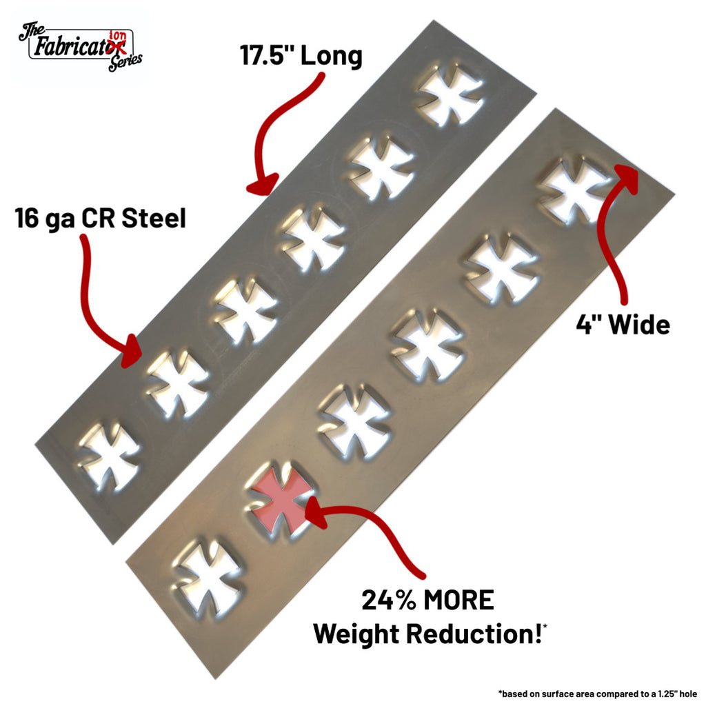Wide Iron Cross Roll Cage & Chassis Gusset