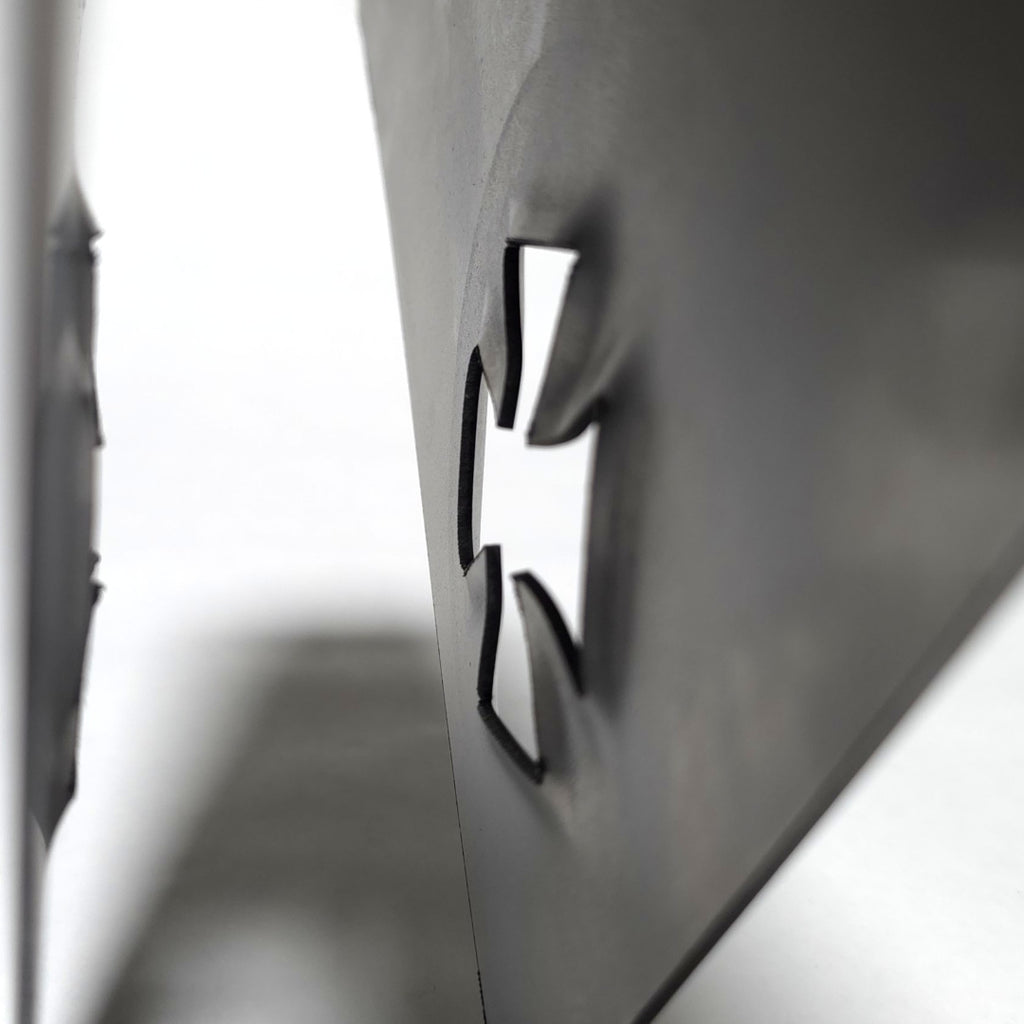 Iron Cross Taco Gusset for 1-1/2" Tubes