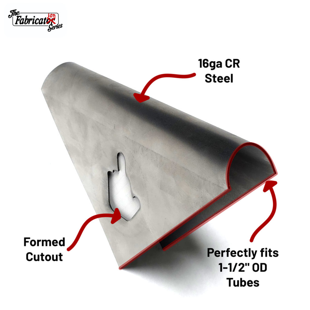 Middle Finger Taco Gusset for 1-1/2" Tubes