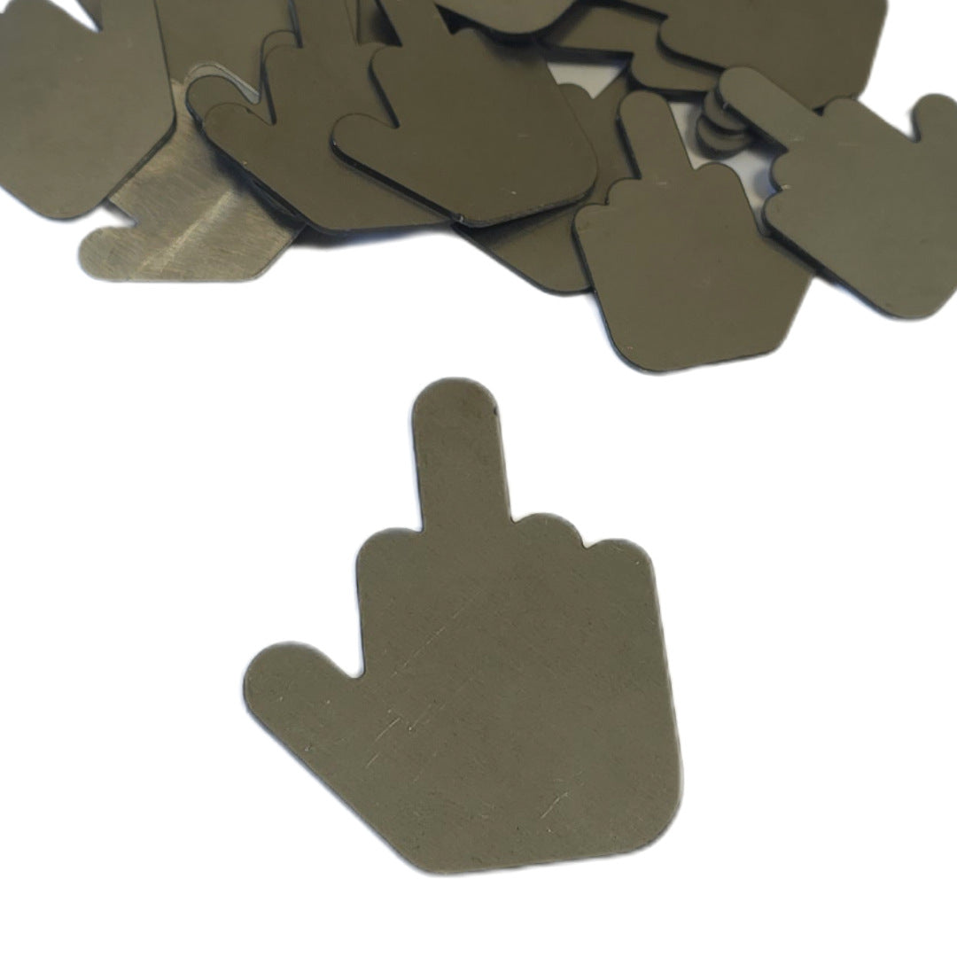 Middle Finger Shape Sheet Metal Cutout