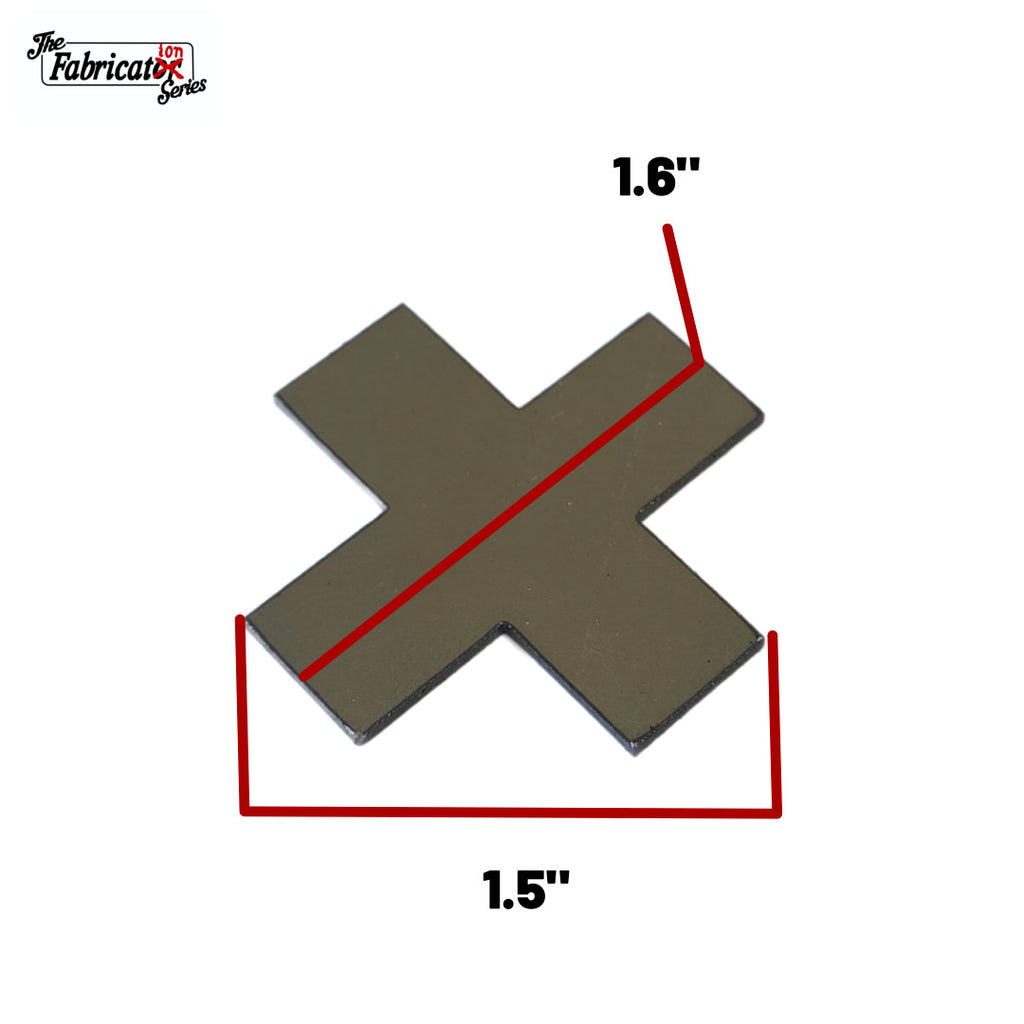 X Shape Sheet Metal Cutout