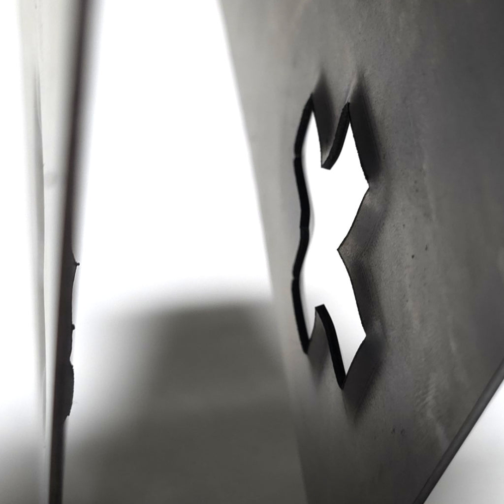 X Shape Taco Gusset for 1-1/2" Tubes